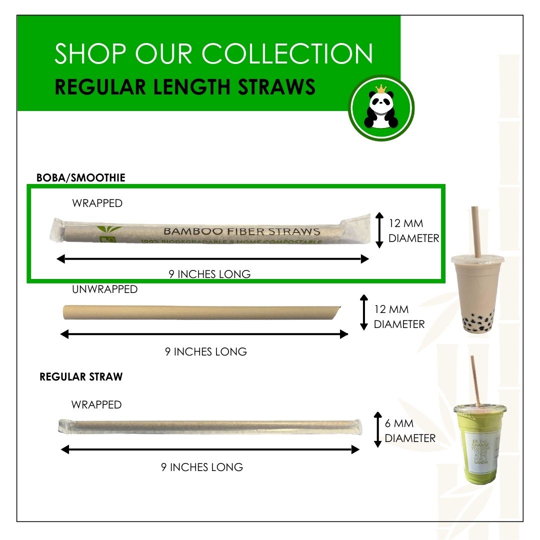 Large Boba/Smoothie Straws