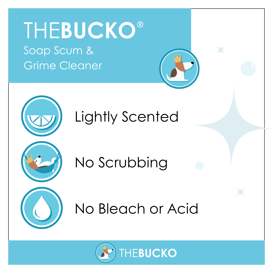 The Bucko Soap Scum and Grime Cleaner Gallon - Case of 4