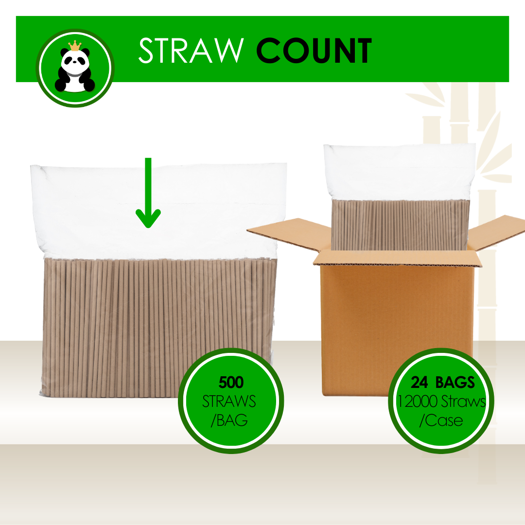 Short Cocktail Straws (Skinny)