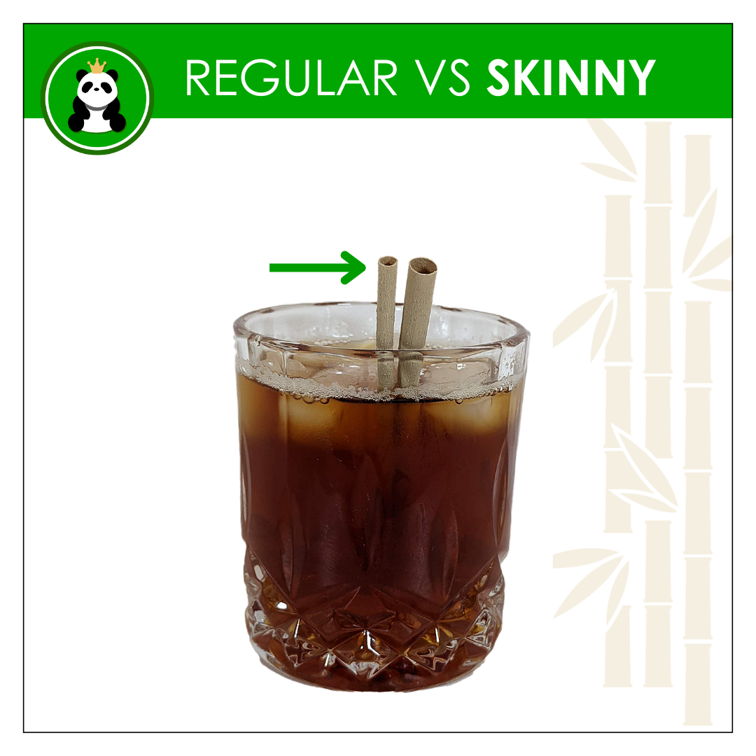 Short Cocktail Straws (Skinny)