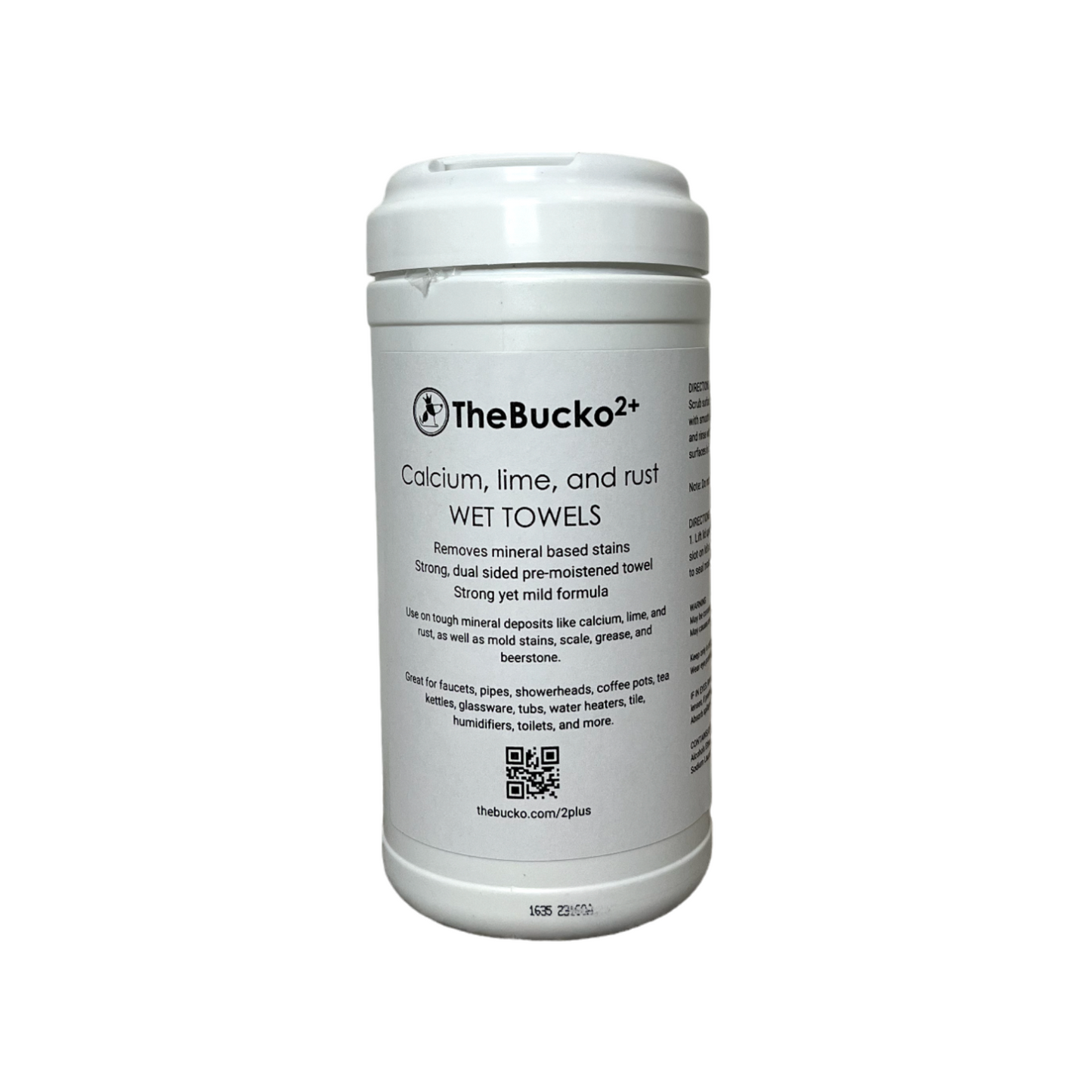 The Bucko 2+ Wet Towels - Calcium, Lime, and Rust