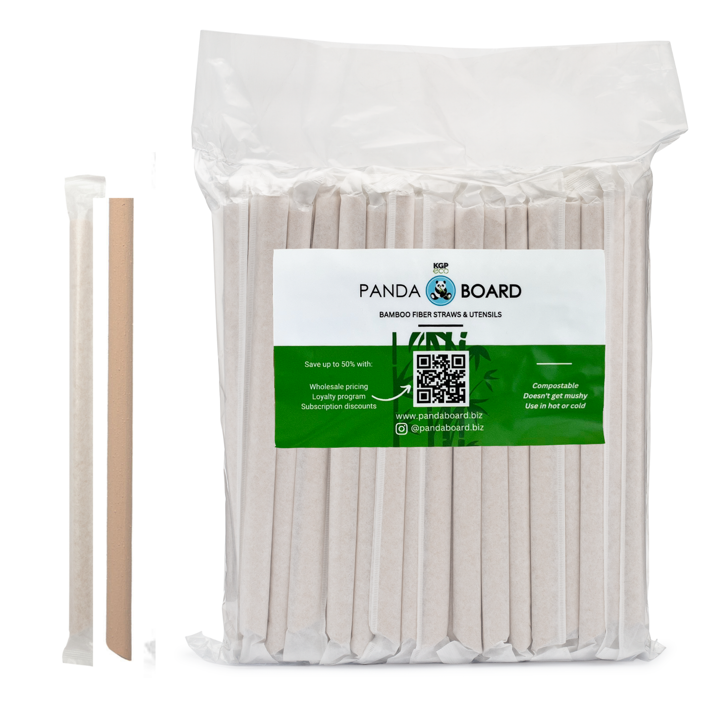 Large Boba/Smoothie Straws