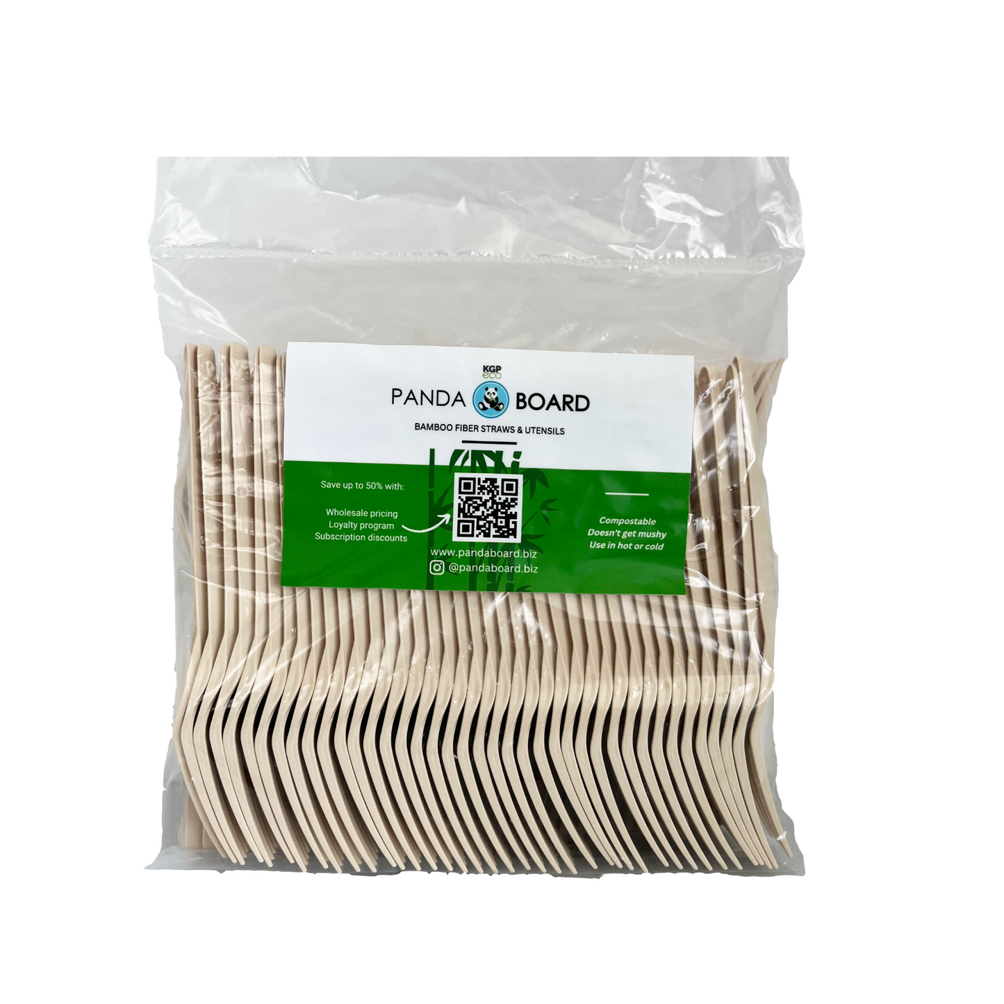 Pandaboard Bamboo Fiber Forks