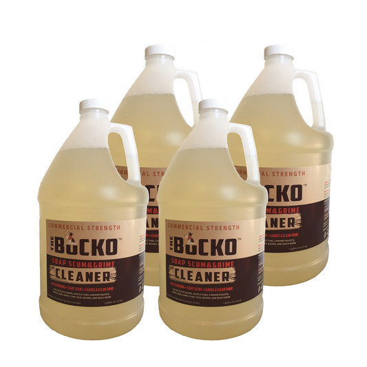 The Bucko Soap Scum and Grime Cleaner Gallon - Case of 4