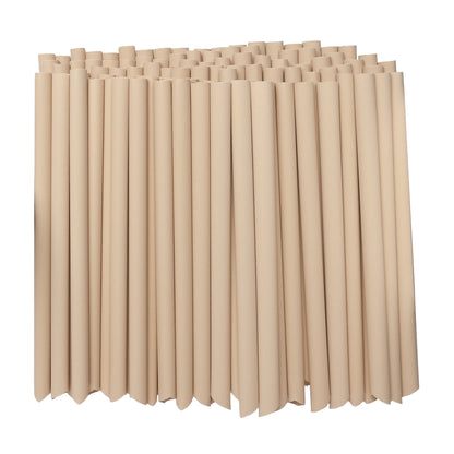 Pandaboard Bamboo Fiber Boba Straws - Unwrapped
